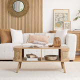 Noah Rattan Coffee Table