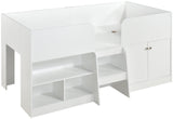 Nova Low Sleeper Children's Bed Frame with Shelves