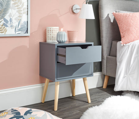 Nyborg 2 Drawer Bedside