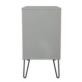 Harlequin 3 Drawer Chest with Black Hairpin Legs