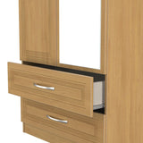 Dorset Mirrored 2 Door 2 Drawer Wardrobe