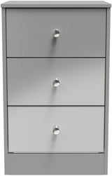 Pastel 3 Drawer Bedside Table