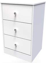 Pastel 3 Drawer Bedside Table