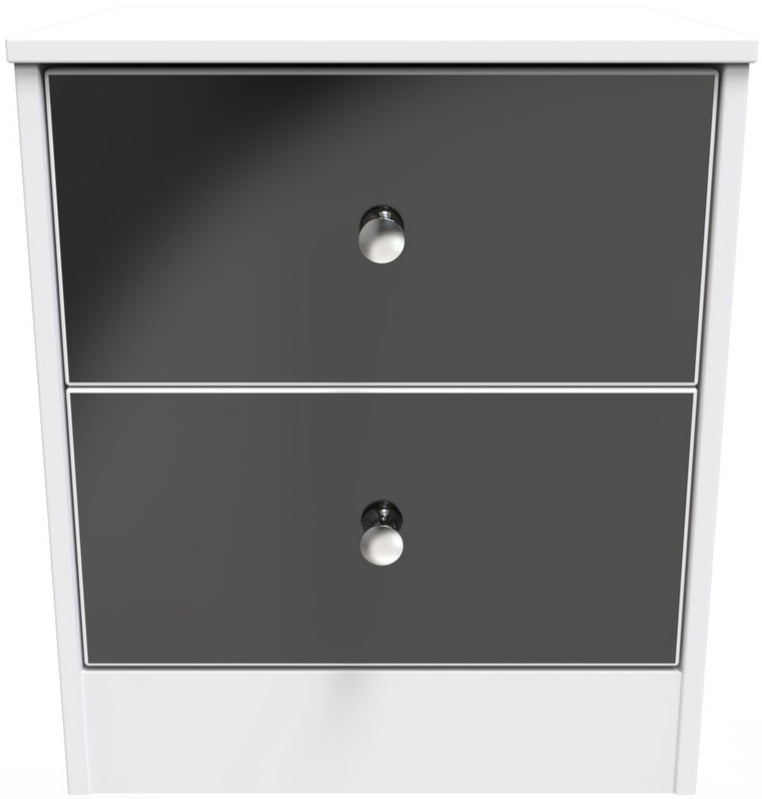 Padstow 2 Drawer Bedside Table