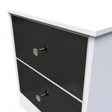 Padstow 2 Drawer Bedside Table
