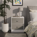 Padstow 2 Drawer Bedside Table