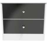 Pastel 2 Drawer Midi Chest Dresser