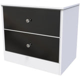 Pastel 2 Drawer Midi Chest Dresser