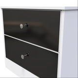 Pastel 2 Drawer Midi Chest Dresser