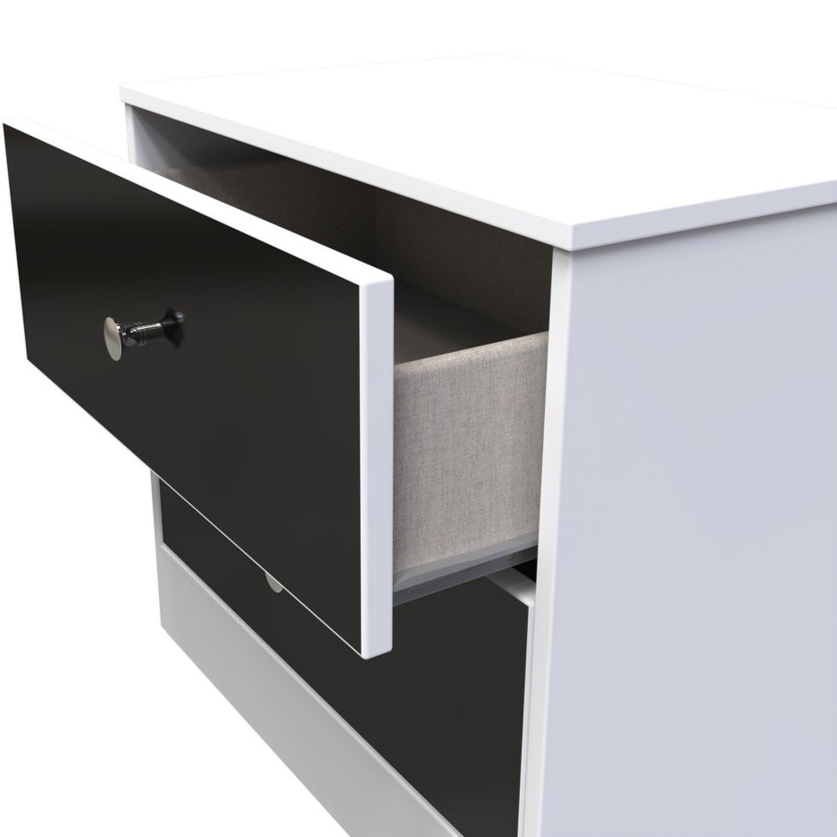 Pastel 2 Drawer Midi Chest Dresser