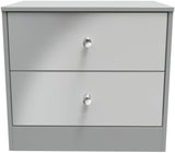 Pastel 2 Drawer Midi Chest Dresser