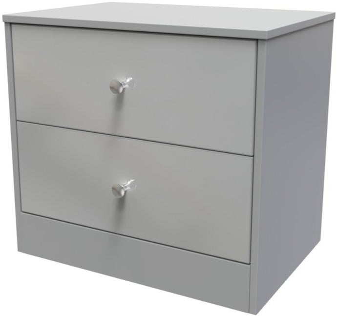 Pastel 2 Drawer Midi Chest Dresser