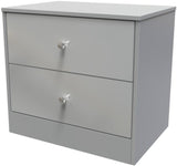 Pastel 2 Drawer Midi Chest Dresser