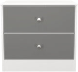 Pastel 2 Drawer Midi Chest Dresser