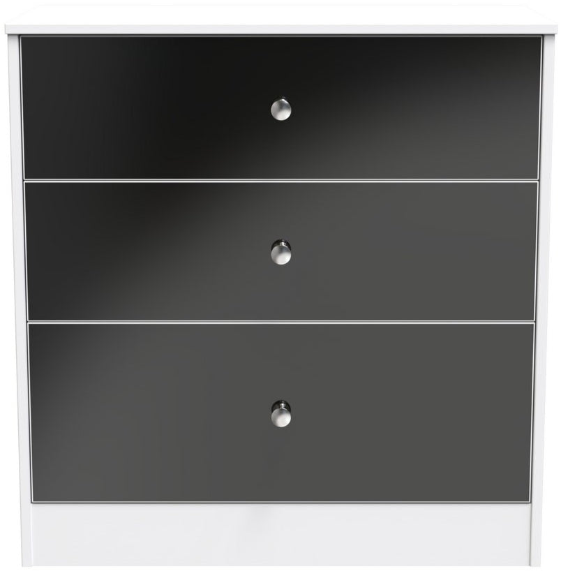 Pastel 3 Drawer Deep Chest Dresser