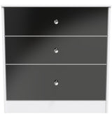 Pastel 3 Drawer Deep Chest Dresser