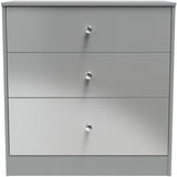 Pastel 3 Drawer Deep Chest Dresser