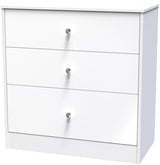 Pastel 3 Drawer Deep Chest Dresser