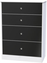 Pastel 4 Drawer Deep Chest Dresser