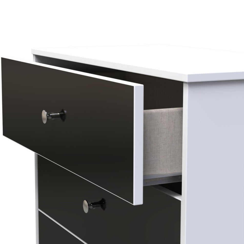 Pastel 4 Drawer Deep Chest Dresser