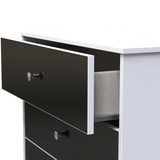 Pastel 4 Drawer Deep Chest Dresser