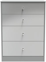 Pastel 4 Drawer Deep Chest Dresser