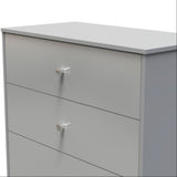 Pastel 4 Drawer Deep Chest Dresser