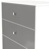 Pastel 4 Drawer Deep Chest Dresser