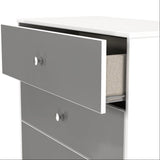 Pastel 4 Drawer Deep Chest Dresser