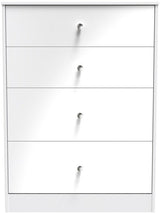 Pastel 4 Drawer Deep Chest Dresser