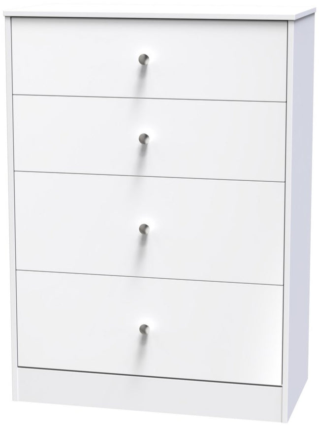 Pastel 4 Drawer Deep Chest Dresser