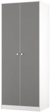 Pastel Tall 2 Door Double Wardrobe