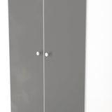 Pastel Tall 2 Door Double Wardrobe