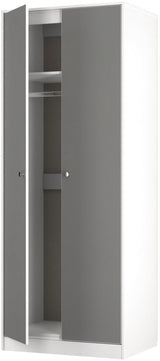 Pastel Tall 2 Door Double Wardrobe