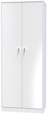 Pastel Tall 2 Door Double Wardrobe