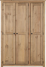 Panama Pine 3 Door Wardrobe