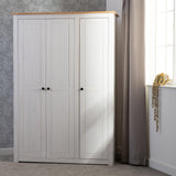 Panama Pine 3 Door Wardrobe