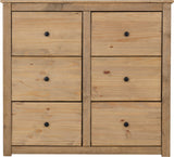 Panama 6 Drawer Chest