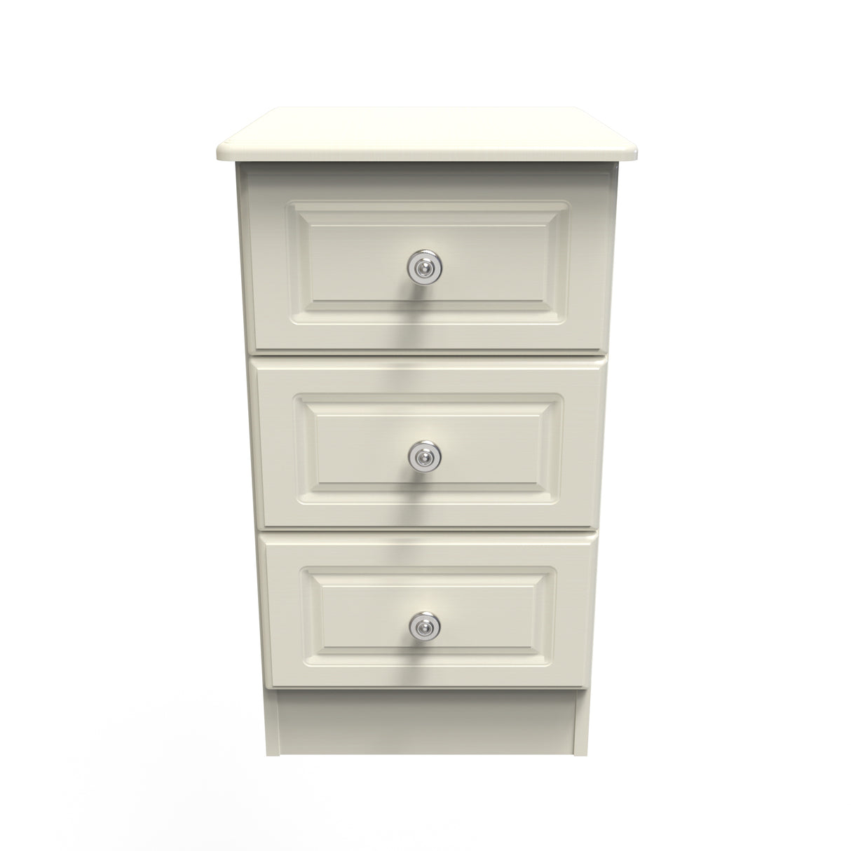 Pembroke 3 Drawer Bedside Cabinet