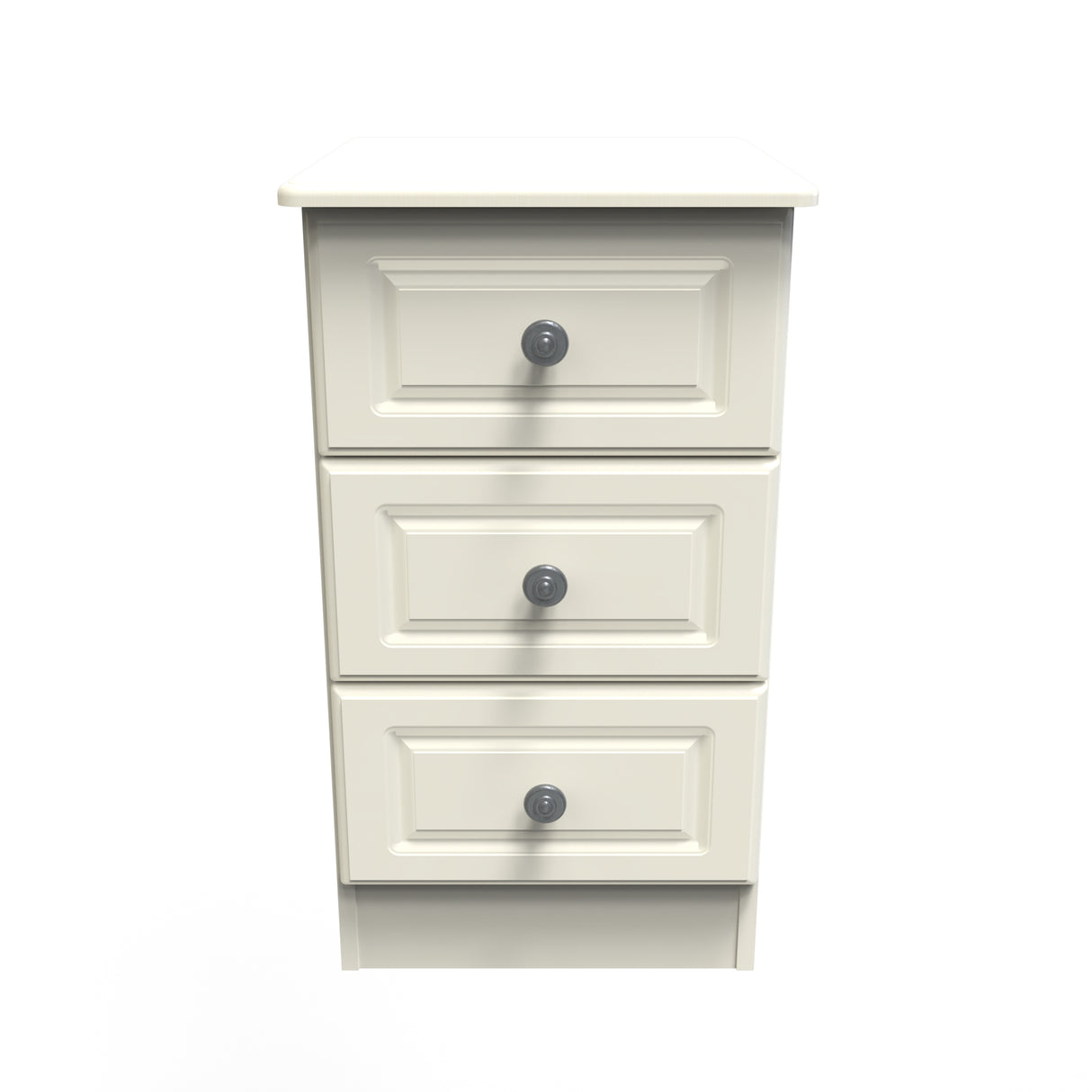 Pembroke 3 Drawer Bedside Cabinet