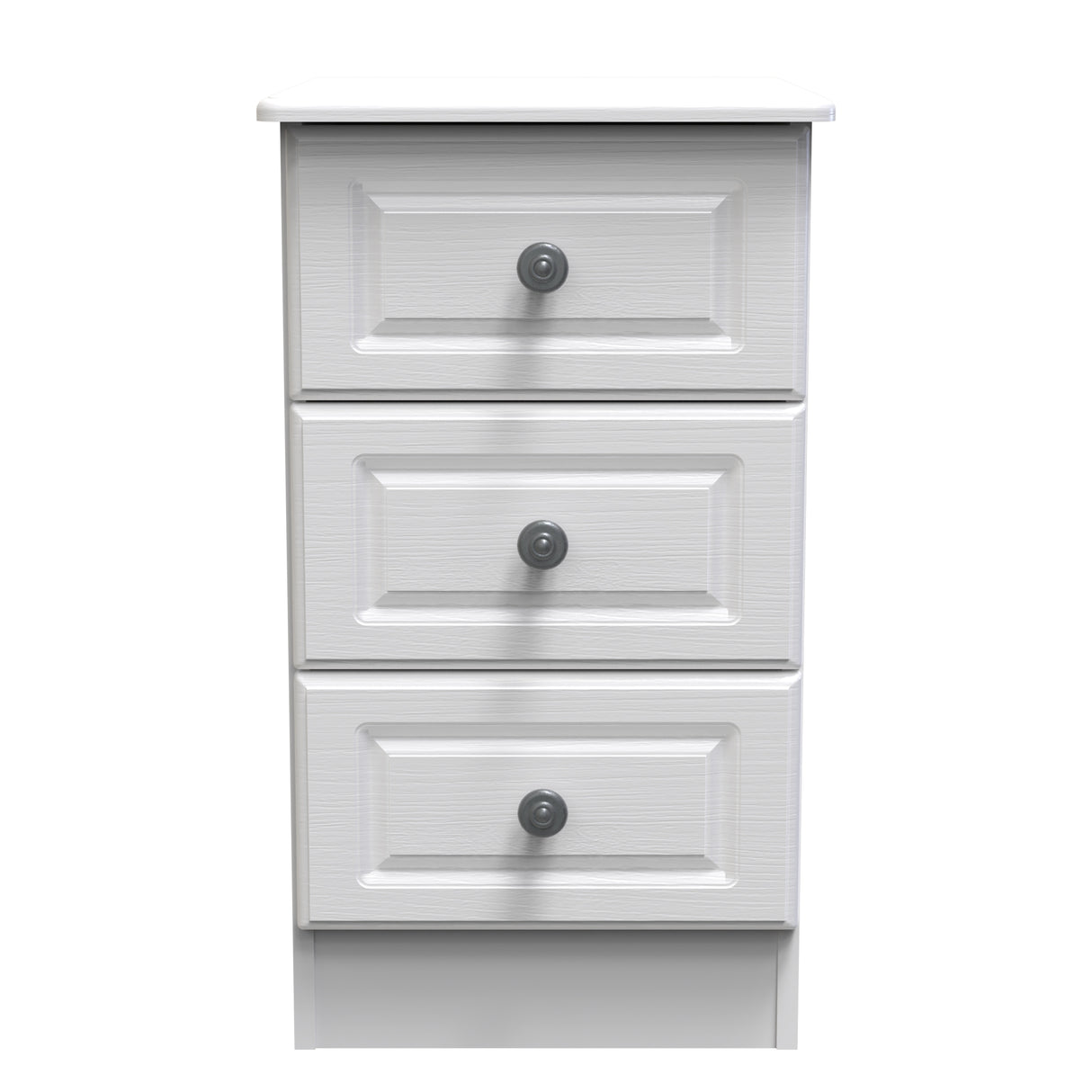 Pembroke 3 Drawer Bedside Cabinet