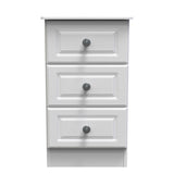 Pembroke 3 Drawer Bedside Cabinet