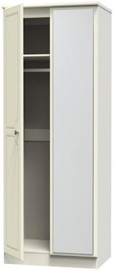 Pembroke Mirrored 2 Door Double Wardrobe