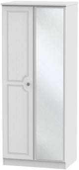 Pembroke Mirrored 2 Door Double Wardrobe