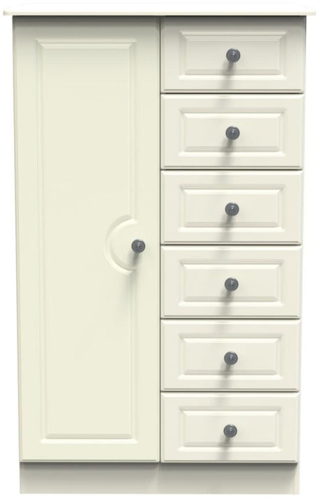 Pembroke 1 Door 6 Drawer Childs Wardrobe