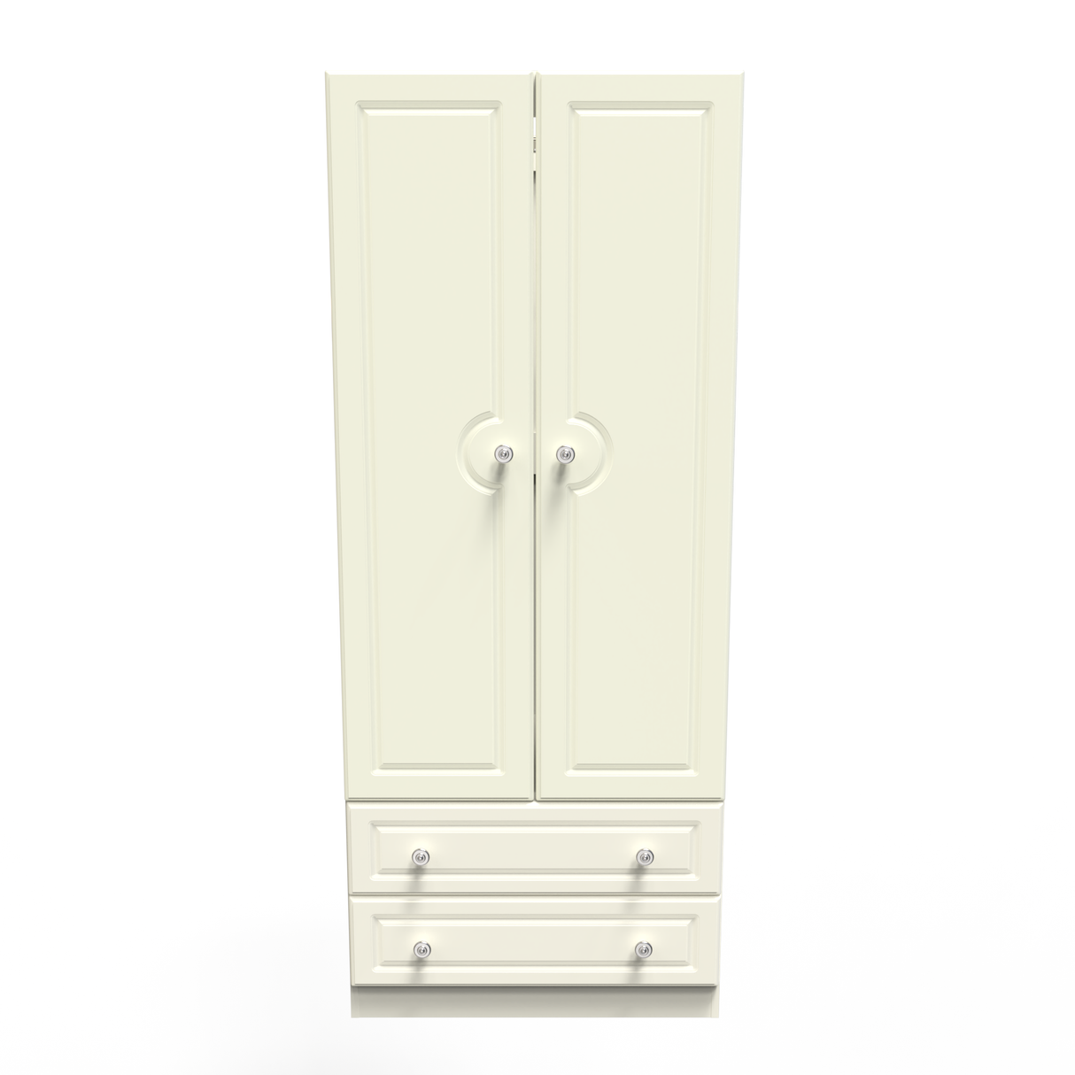 Pembroke 2 Door 2 Drawer Wardrobe