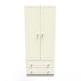 Pembroke 2 Door 2 Drawer Wardrobe