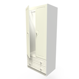 Pembroke 2 Door 2 Drawer Wardrobe