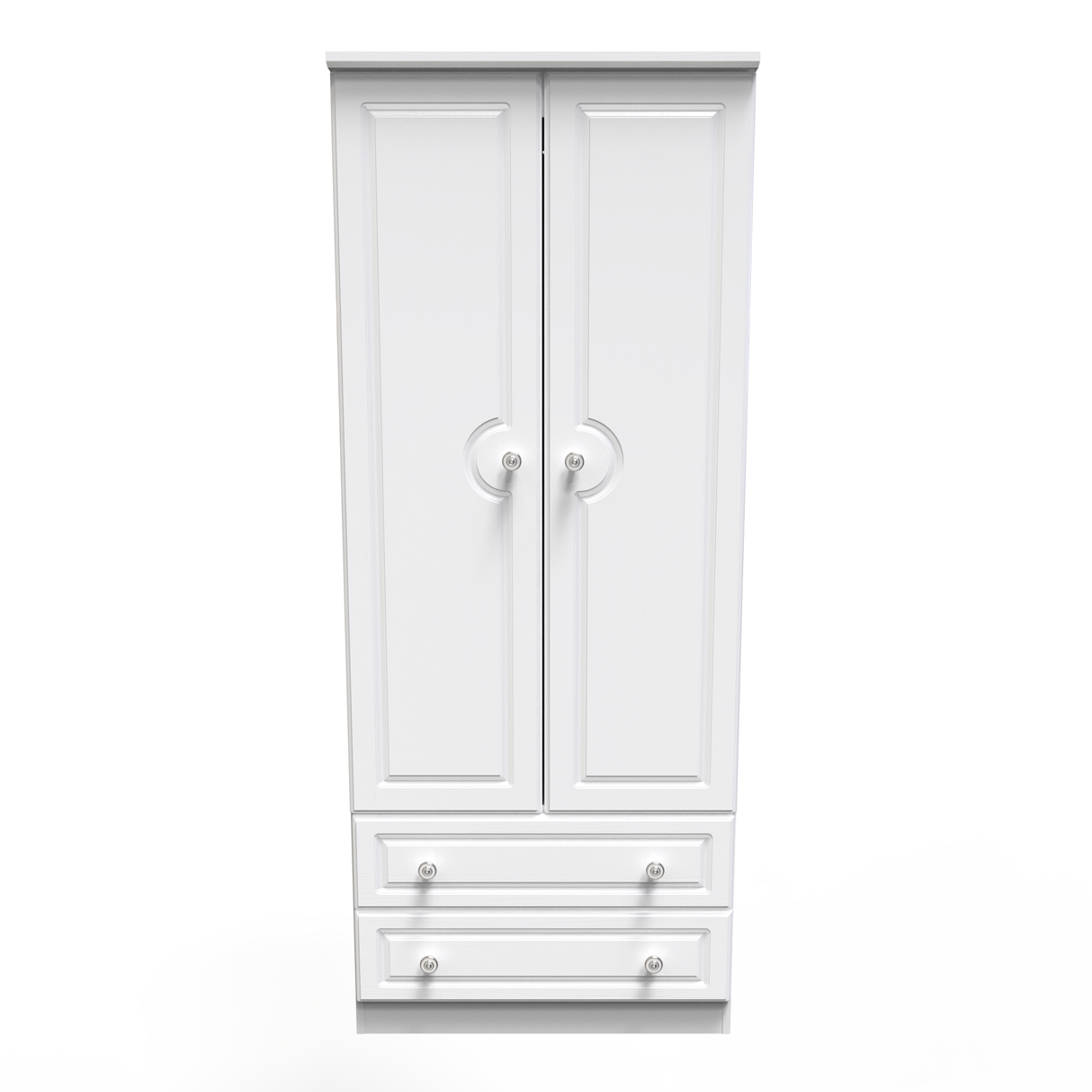 Pembroke 2 Door 2 Drawer Wardrobe