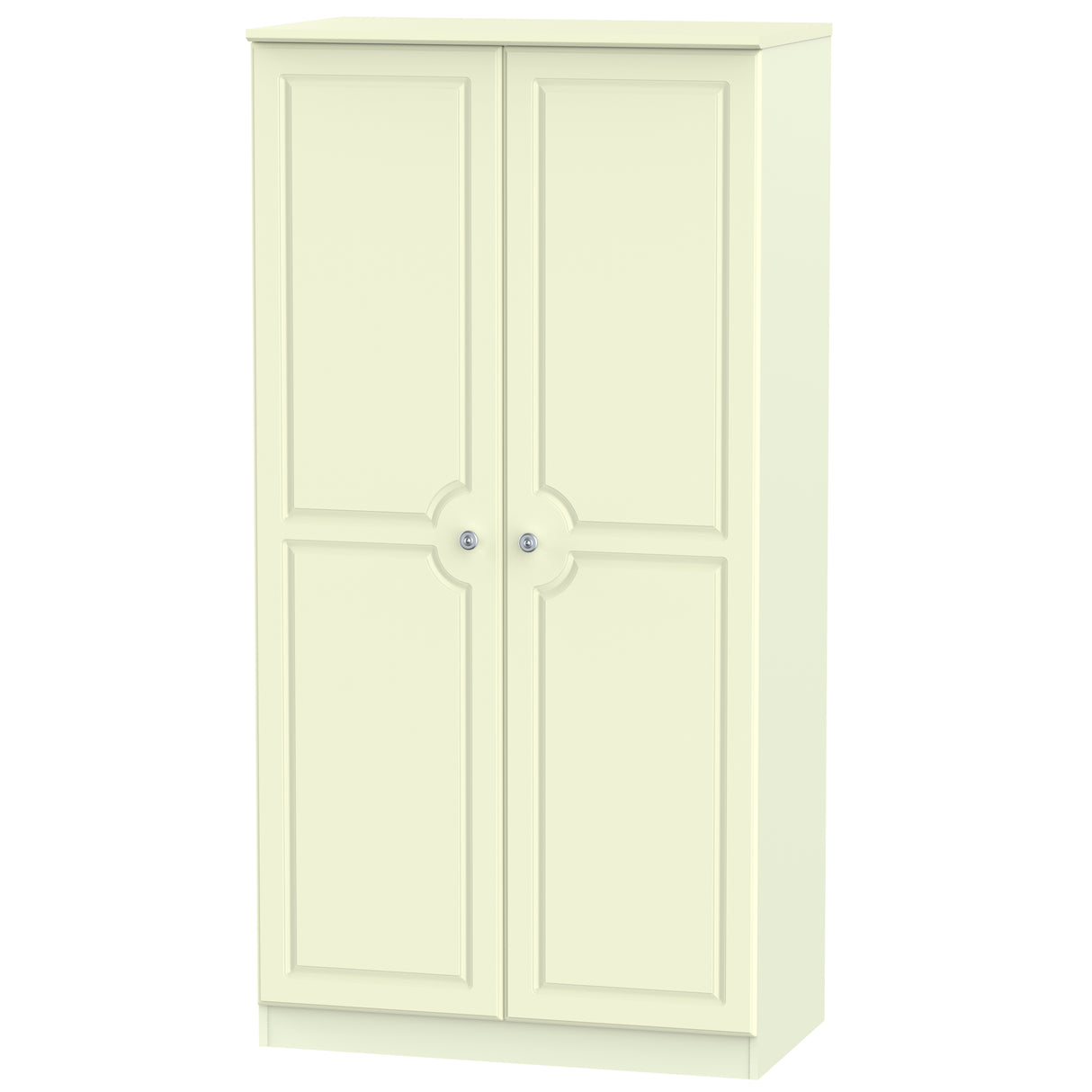 Pembroke Cream Wide 2 Door Wardrobe